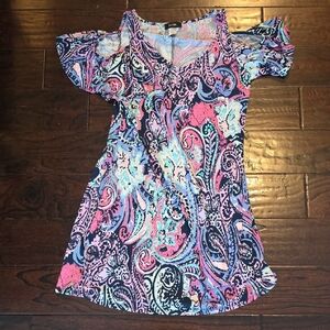 MSK Vibrant Multicolor Dress